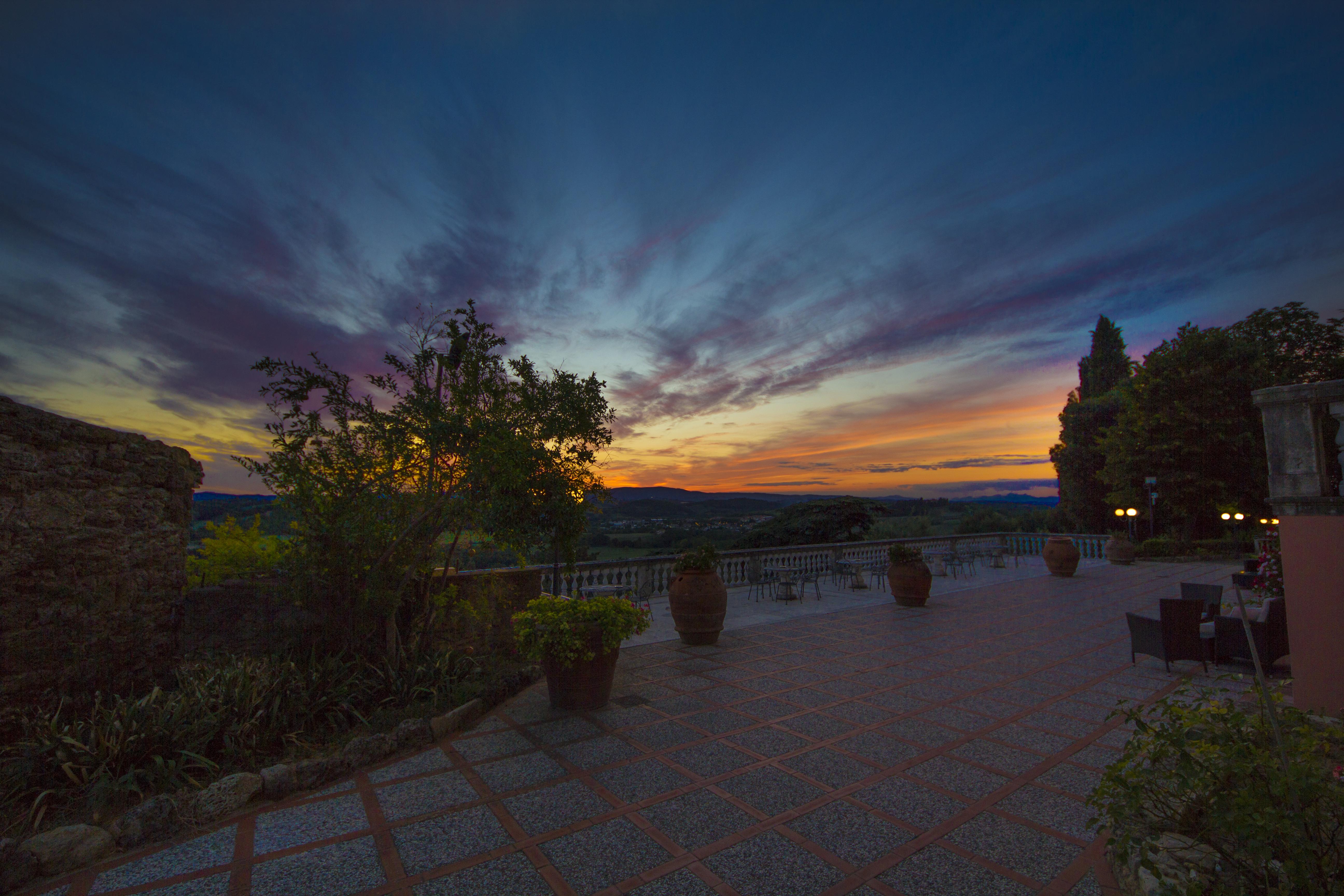 Villa Lecchi Hotel Wellness Colle di Val d'Elsa Buitenkant foto