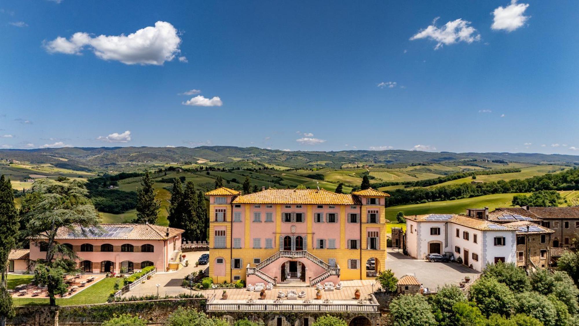 Villa Lecchi Hotel Wellness Colle di Val d'Elsa Buitenkant foto